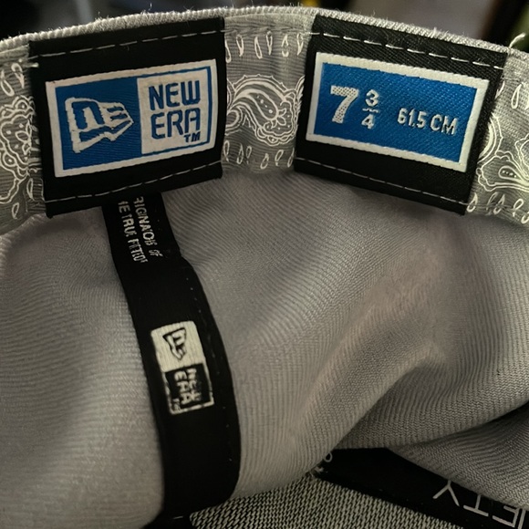 🟪 2 for 53 🟪 Grey Fitted hat NY - Picture 2 of 4